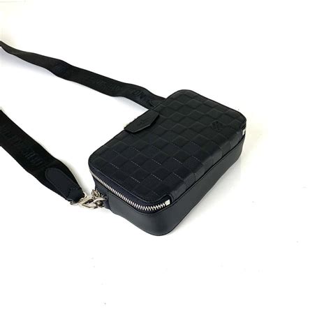 louis vuitton canta alpha postaci unisex portatif aski 18.5x11x6.5 cm