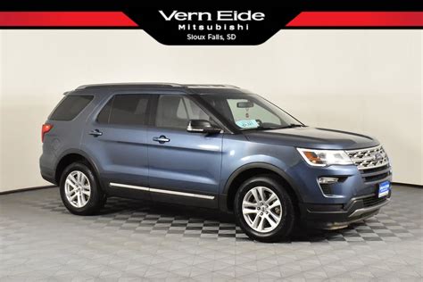 Pre-Owned 2018 Ford Explorer XLT Sport Utility in Sioux Falls #V15474A | Vern Eide Mitsubishi