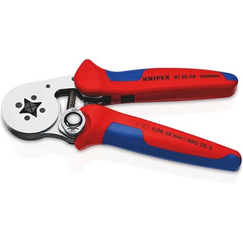 97 55 04 Knipex | Knipex 97 Hand Ratcheting Crimp Tool for Bootlace ...