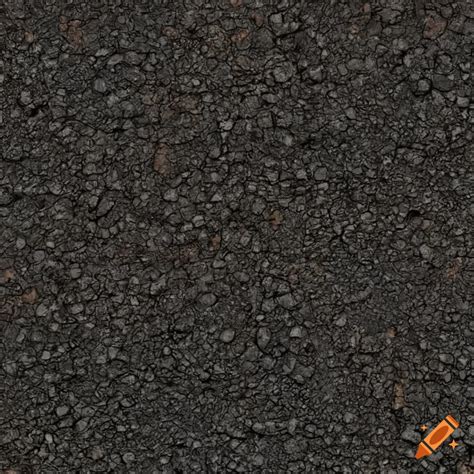 Seamless Black Asphalt Texture