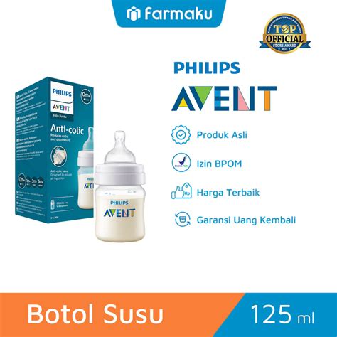 Philips Avent Anti-Colic Baby Bottle 4oz SCY100/01 | Farmaku