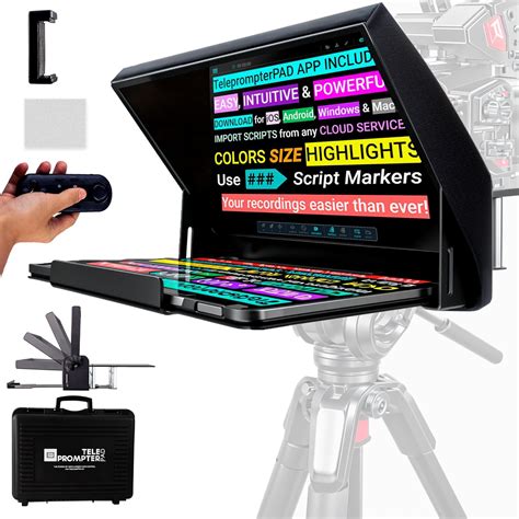 Buy TELEPROMPTER PAD Teleprompterpad Ilight Pro 13'' Big Screen ...