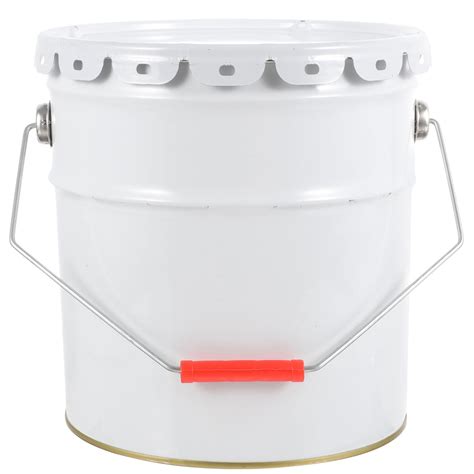 Metal Paint Bucket Empty Paint Can Large Capacity Paint Container Home ...