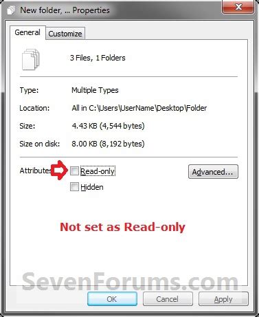 Image result for Read-Only Folder
