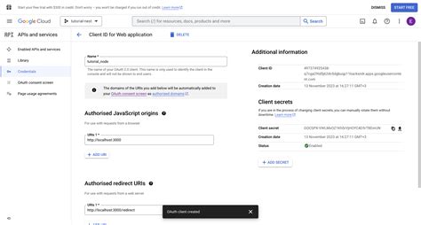 Google login in nest JS and react like a pro