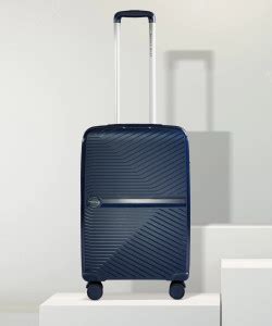 NASHER MILES Bruges Hard-sided Polypropylene Cabin Luggage Navy Blue 20 ...