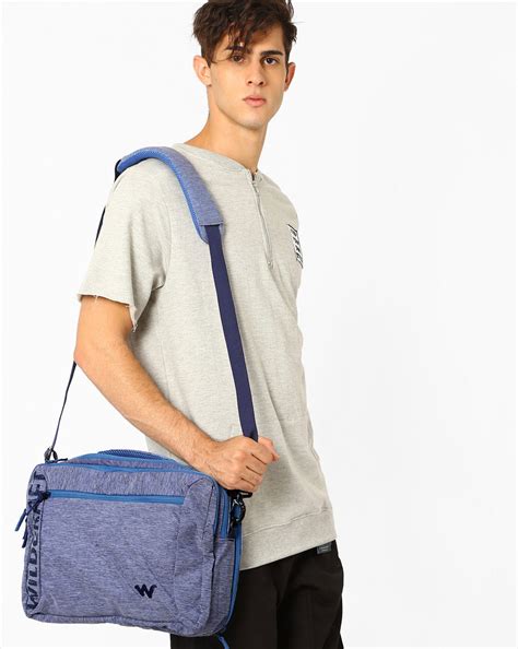 Buy Grey Wildcraft Portfolio Messenger Bag | AJIO