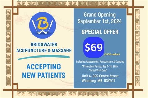 Grand Opening Promotion, Unit 4-395 Centre Street , Winnipeg, MB ...