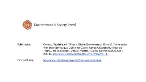 Unit 1-3: Understanding Global Environmental History (GEH) - Gabriella ...