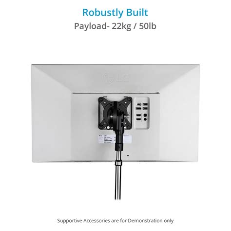 Proaim 360° Rotation VESA 75mm/100mm Tilting Monitor Mount with 5/8 ...