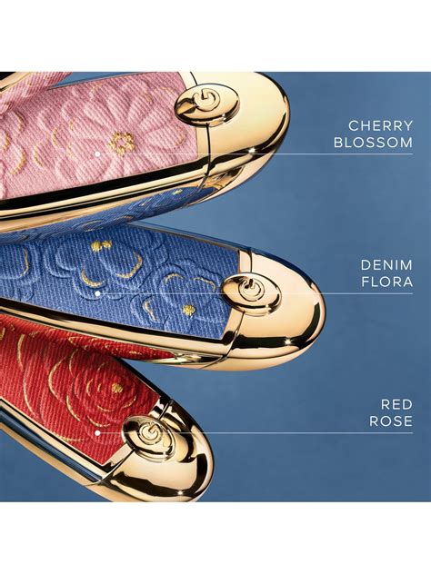 Guerlain Limited Edition Rouge G Blooming Denim The Double Mirror Jewel ...