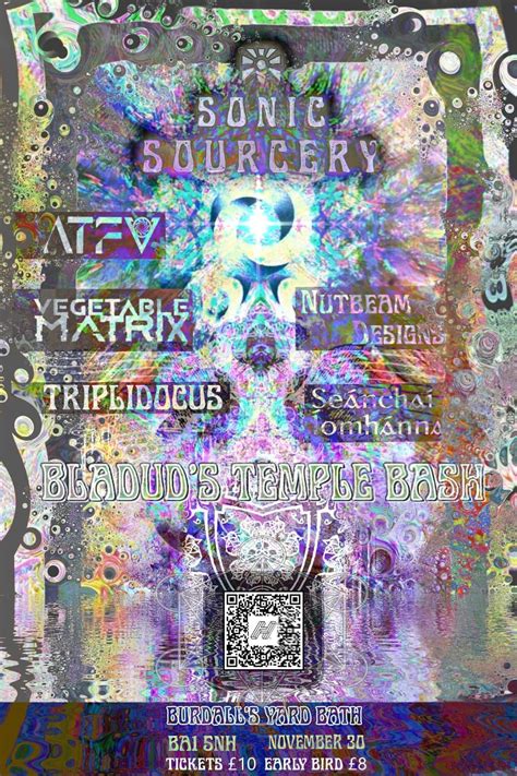 Sonic Sourcery - Bladuds Temple Bash, Burdall's Yard, Bath, 30 November ...