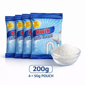 CMD Kwik Drain Cleaner Granules | Super Fast Pipe & Drain Clog Remover ...