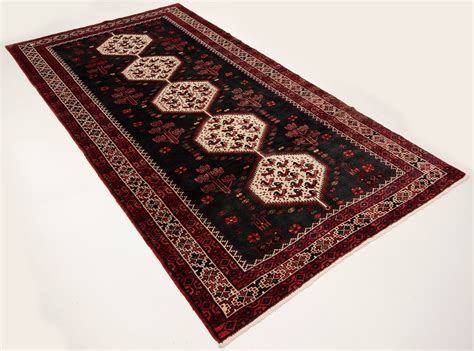 Perserteppich Hamedan dunkelblau (160x305cm)