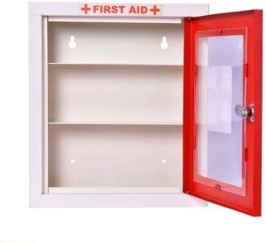 IQRADISPLAYS First Aid Box for Home/Emergency Medical Box Organizer Box ...