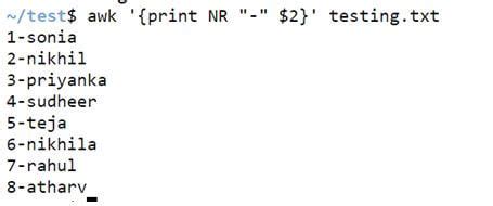 Image result for Awk Command in Unix