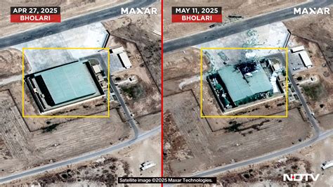 Before-After Satellite Pics Show Damage To Pak Bases After Indian ...