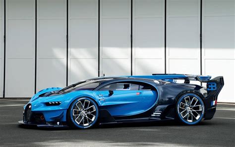 Download Bugatti Blue Sports Car Wallpaper | Wallpapers.com