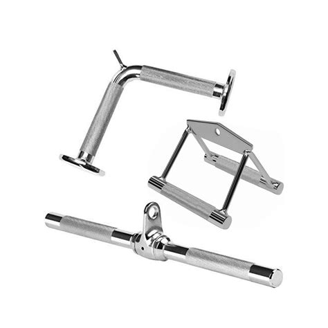 Combo Pack - Triceps Press Handle, Seated Rowing Handles Chinning Bar ...