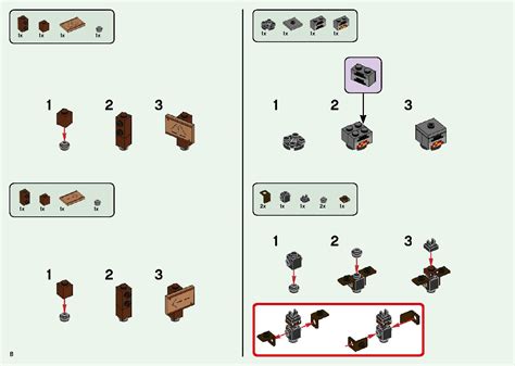 Image result for Build LEGO Minecraft Set Instructions