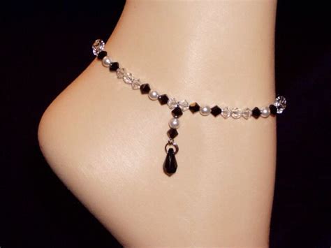 Glass Bead Anklet Tutorial 的图像结果