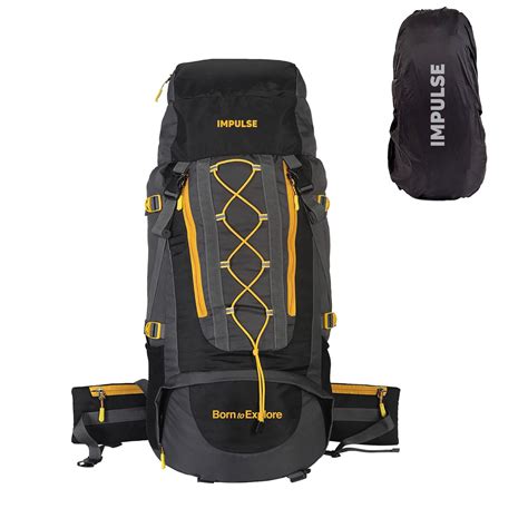 Impulse Loops 6 Compartment Rucksack Bags 75 Litres Travel Bag For Men ...