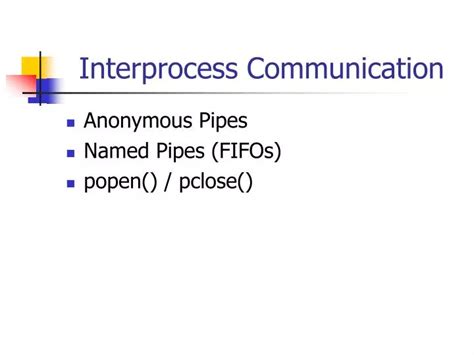 Image result for Discuss Interprocess Communication