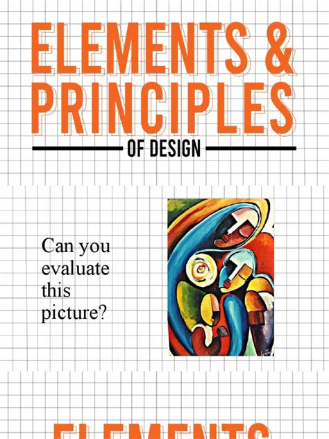 Elements and Principles of Design | PDF