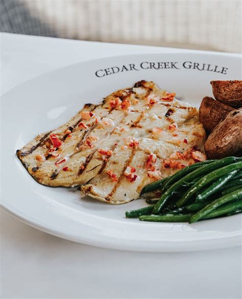 Menu — Cedar Creek Grille