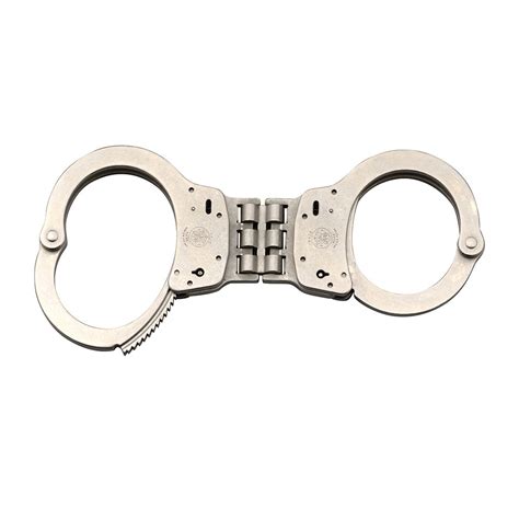 Smith & Wesson 300 Hinged Handcuff - Nickel - Atlantic Tactical Inc