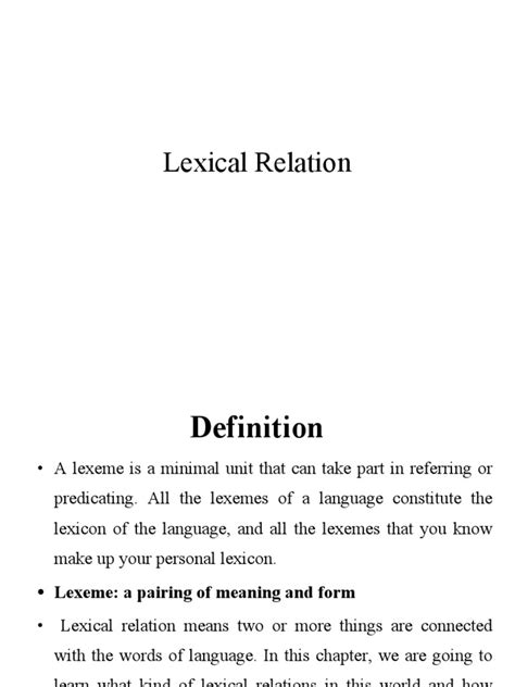 Image result for Lexical Relation Examples