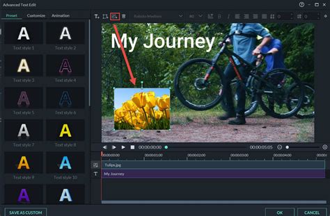 Adding Animations, Shapes& Images to Titles-Advanced Level
