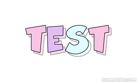 test Logo | Free Logo Design Tool from Flaming Text