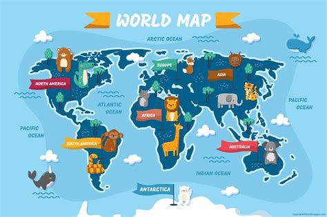 World Map Kids Learning 的图像结果