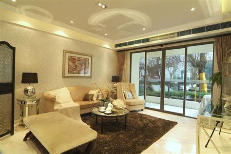 美丽湾145平米三居室欧式风格客厅装修效果图_别墅设计图