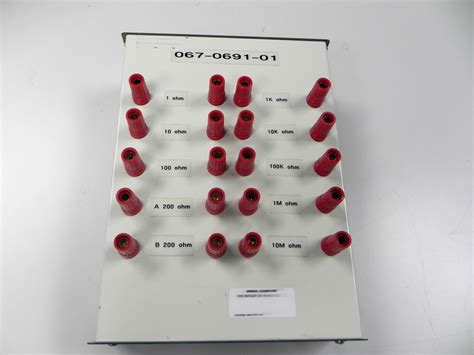 Tektronix 067-0691-01 Oscilloscope Calibration Fixture - Global Test ...