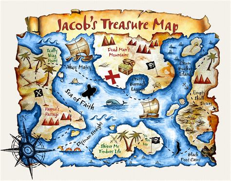 Treasure Maps For Kids