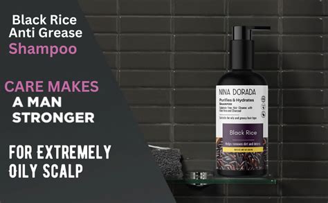 Buy nina dorada Anti DHT Shampoo with Charcoal and Black Rice | Repairs ...