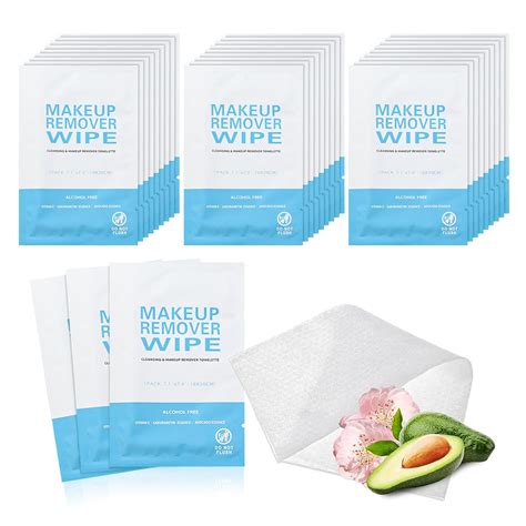 Amazon.com: 100 Pack Individual Makeup Remover Wipes Bulk,Individually ...