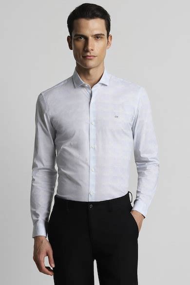 Buy Men White Super Slim Fit Full Sleeves Formal Shirt Online - 966246 ...