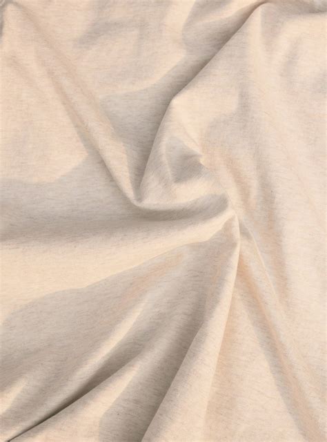 Andamen Almond Cotton Melange Crew