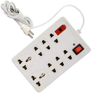 PINGA CB_4718_Amazing Multi-Heavy Duty 8 in 1 Mini Power Strip 8 Socket ...