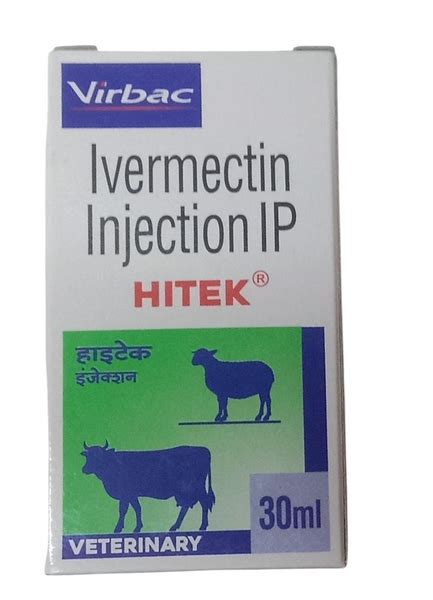 Virbac Hitek Ivermectin Injection IP – ShakeHands