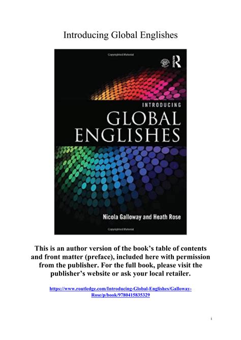 Global english