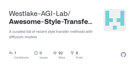 Diffusion Model Style Transfer 的图像结果