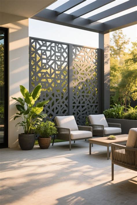 12 Modern Outdoor Privacy Screen Ideas That Will Leave Your Neighbors ...