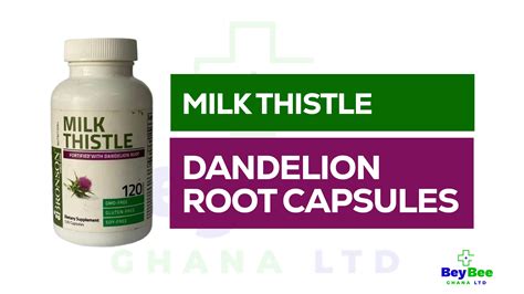 Milk Thistle Dandelion Root Capsules | Beybee Pharmacy