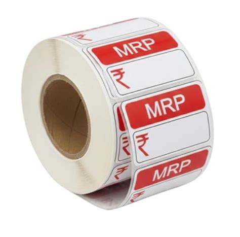 True-Ally 1000Pcs Price Stickers, 38x25mm Self-Adhesive MRP Price ...