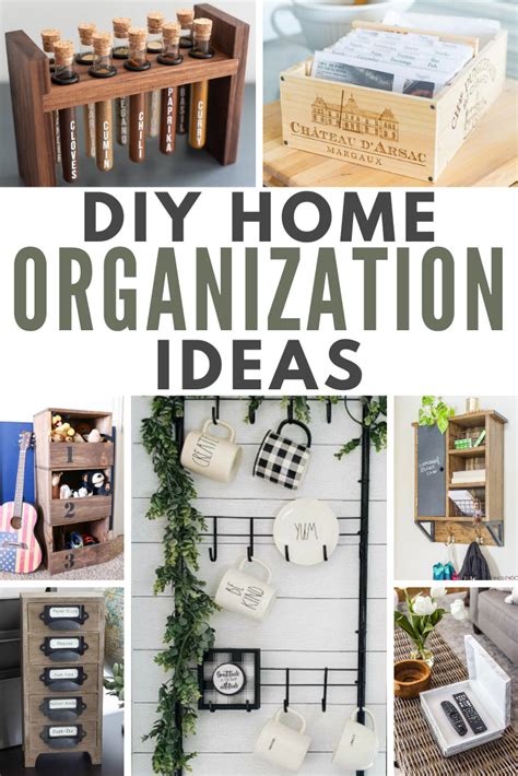 DIY Projects for Home Organization 的图像结果