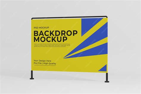 Backdrop display | Premium PSD